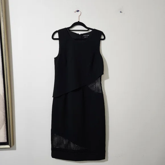 Sachin & Babi Mesh Cutouts Sheath Dress - Picture 2 of 5